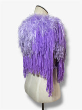 Lade das Bild in den Galerie-Viewer, FRINGE COLLAR // purple