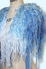 Lade das Bild in den Galerie-Viewer, FRINGE COLLAR // sky blue