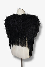 Lade das Bild in den Galerie-Viewer, FRINGE COLLAR // BLACK