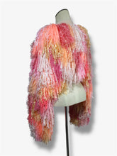 Lade das Bild in den Galerie-Viewer, FRINGE JACKET // CROPPED Peach-rose