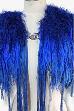 Lade das Bild in den Galerie-Viewer, FRINGE COLLAR // ELECTRIC BLUE