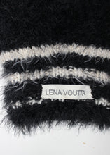 Lade das Bild in den Galerie-Viewer, BALACLAVA // FLUFFY BLACK - WHITE