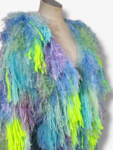 Lade das Bild in den Galerie-Viewer, FRINGE JACKET // MINT-NEON