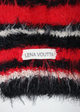 Lade das Bild in den Galerie-Viewer, BALACLAVA // FLUFFY BLACK - RED