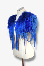 Lade das Bild in den Galerie-Viewer, FRINGE COLLAR // ELECTRIC BLUE