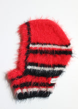 Lade das Bild in den Galerie-Viewer, BALACLAVA // FLUFFY BLACK - RED