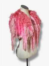 Lade das Bild in den Galerie-Viewer, FRINGE COLLAR // rose - pink