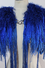 Lade das Bild in den Galerie-Viewer, FRINGE COLLAR // ELECTRIC BLUE