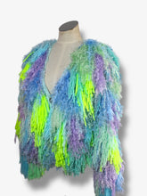 Lade das Bild in den Galerie-Viewer, FRINGE JACKET // MINT-NEON
