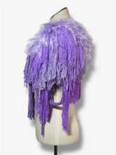 Lade das Bild in den Galerie-Viewer, FRINGE COLLAR // purple