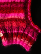 Lade das Bild in den Galerie-Viewer, BALACLAVA // red&pink stripes