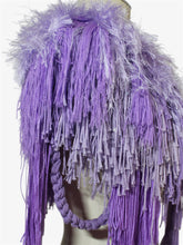 Lade das Bild in den Galerie-Viewer, FRINGE COLLAR // purple