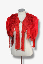 Lade das Bild in den Galerie-Viewer, FRINGE COLLAR // RED