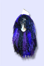 Lade das Bild in den Galerie-Viewer, FRINGE VEST // electric blue , lilac