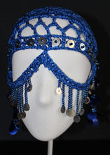 Lade das Bild in den Galerie-Viewer, BLUE CROCHET MASK