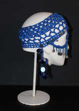 Lade das Bild in den Galerie-Viewer, BLUE CROCHET MASK
