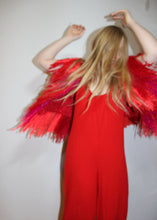 Lade das Bild in den Galerie-Viewer, FRINGE VEST // red , neon orange
