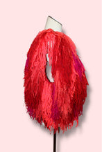Lade das Bild in den Galerie-Viewer, FRINGE VEST // red , neon orange