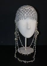 Lade das Bild in den Galerie-Viewer, SILVER CROCHET HEADPIECE