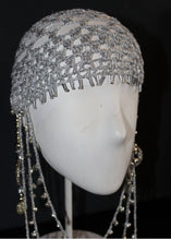 Lade das Bild in den Galerie-Viewer, SILVER CROCHET HEADPIECE
