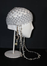 Lade das Bild in den Galerie-Viewer, SILVER CROCHET HEADPIECE