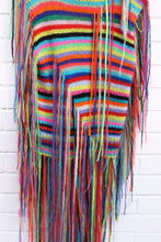 Lade das Bild in den Galerie-Viewer, KNITTED FRINGE TOP - multicolor
