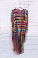 Lade das Bild in den Galerie-Viewer, KNITTED FRINGE TOP - multicolor