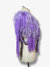 Lade das Bild in den Galerie-Viewer, FRINGE COLLAR // purple
