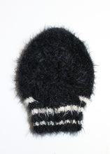 Lade das Bild in den Galerie-Viewer, BALACLAVA // FLUFFY BLACK - WHITE
