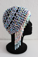 Lade das Bild in den Galerie-Viewer, CROCHET HEADPIECE // "Bubblegum - Glitter „
