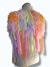 Lade das Bild in den Galerie-Viewer, FRINGE COLLAR // pastel rainbow
