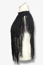 Lade das Bild in den Galerie-Viewer, FRINGE SHOULDERPIECE // RAINBOW-BLACK
