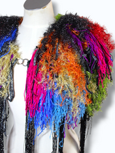Lade das Bild in den Galerie-Viewer, FRINGE COLLAR // Glitter Rainbow
