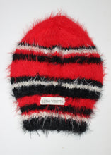 Lade das Bild in den Galerie-Viewer, BALACLAVA // FLUFFY BLACK - RED
