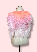 Lade das Bild in den Galerie-Viewer, FRINGE COLLAR // peach, rose
