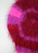 Lade das Bild in den Galerie-Viewer, BALACLAVA // FLUFFY PINK-BORDEAUX
