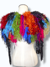 Lade das Bild in den Galerie-Viewer, FRINGE COLLAR // Glitter Rainbow
