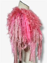 Lade das Bild in den Galerie-Viewer, FRINGE COLLAR // rose - pink
