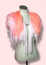 Lade das Bild in den Galerie-Viewer, FRINGE COLLAR // peach, rose
