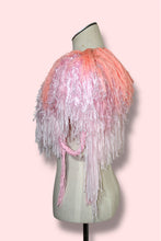 Lade das Bild in den Galerie-Viewer, FRINGE COLLAR // peach, rose
