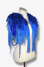 Lade das Bild in den Galerie-Viewer, FRINGE COLLAR // ELECTRIC BLUE

